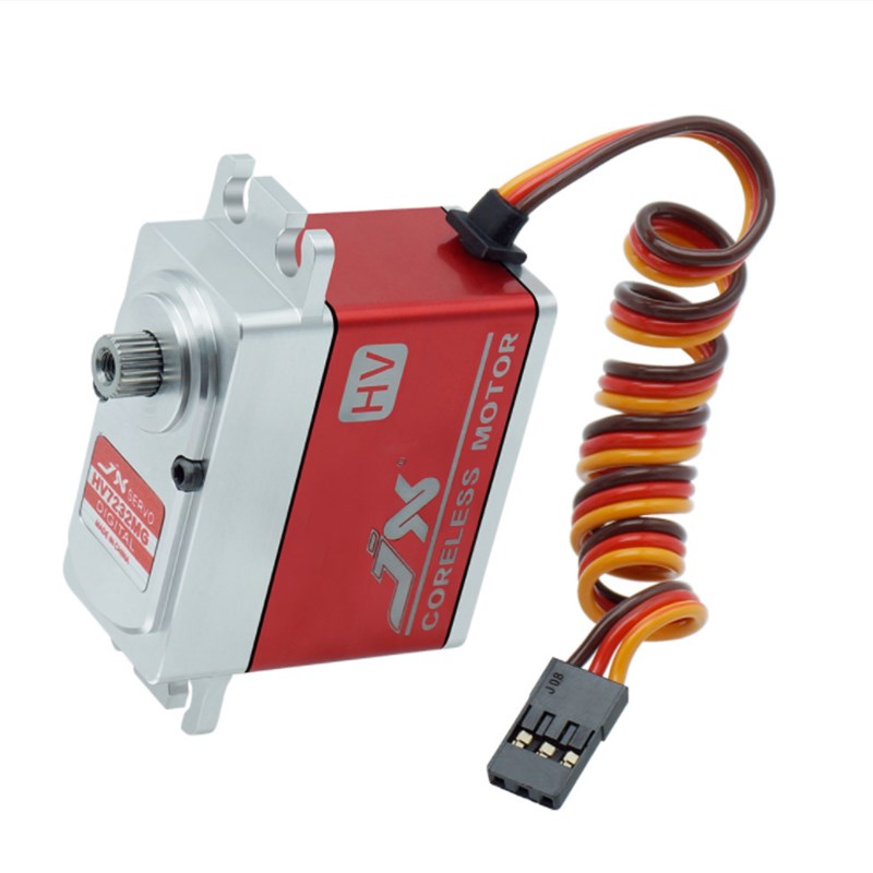 JXHV7232MG32KG大扭力金属高压空心杯防溅水舵机航模机械臂机器人