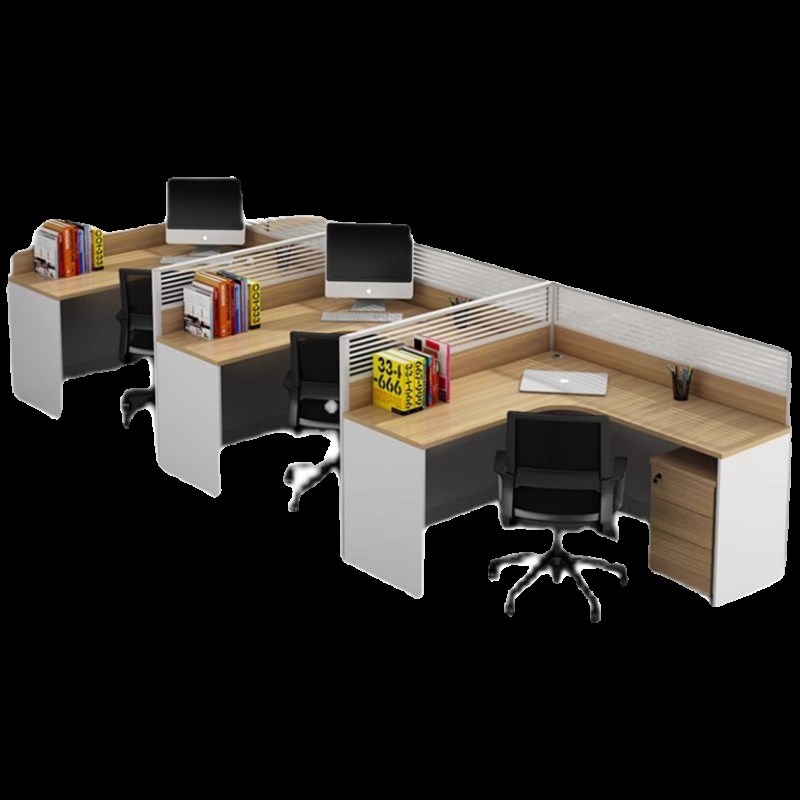 成都职员办公桌椅人位电脑桌隔断员工多人屏风卡座现代家俱