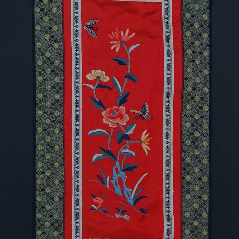 领口袖口下摆配花改造手工刺绣京绣手工绣品民族风创汇回流老绣片