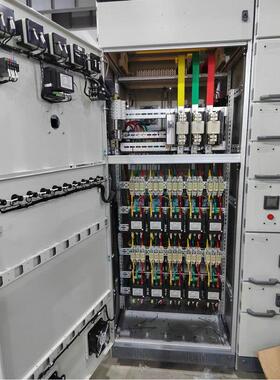 动SV低C开关配电柜智SVC电容能自压无功电补偿柜工厂电房进出线计