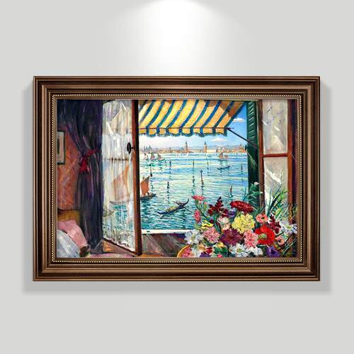厅饰画美式餐风装景餐桌墙餐厅画面挂画法式古玄关入户壁画欧式复