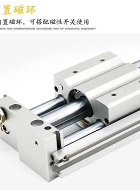 磁偶式无杆气缸CY1S/RMT10 15 20 25 32 40-100/200/300/400/500