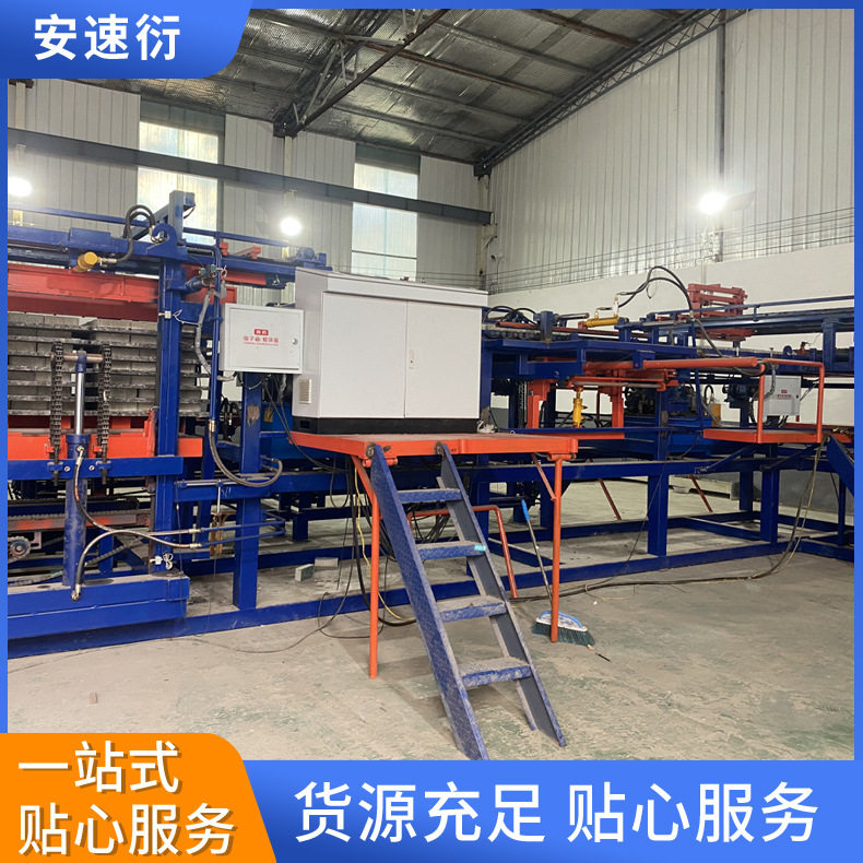 彩色全自动大型码砖机收砖线