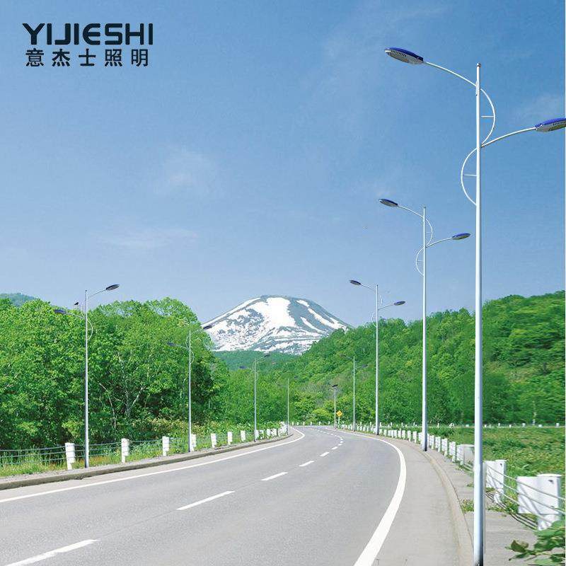 中山意杰士路厂家LED户电外高低双灯头市市YJS-GDT政工程道路照路