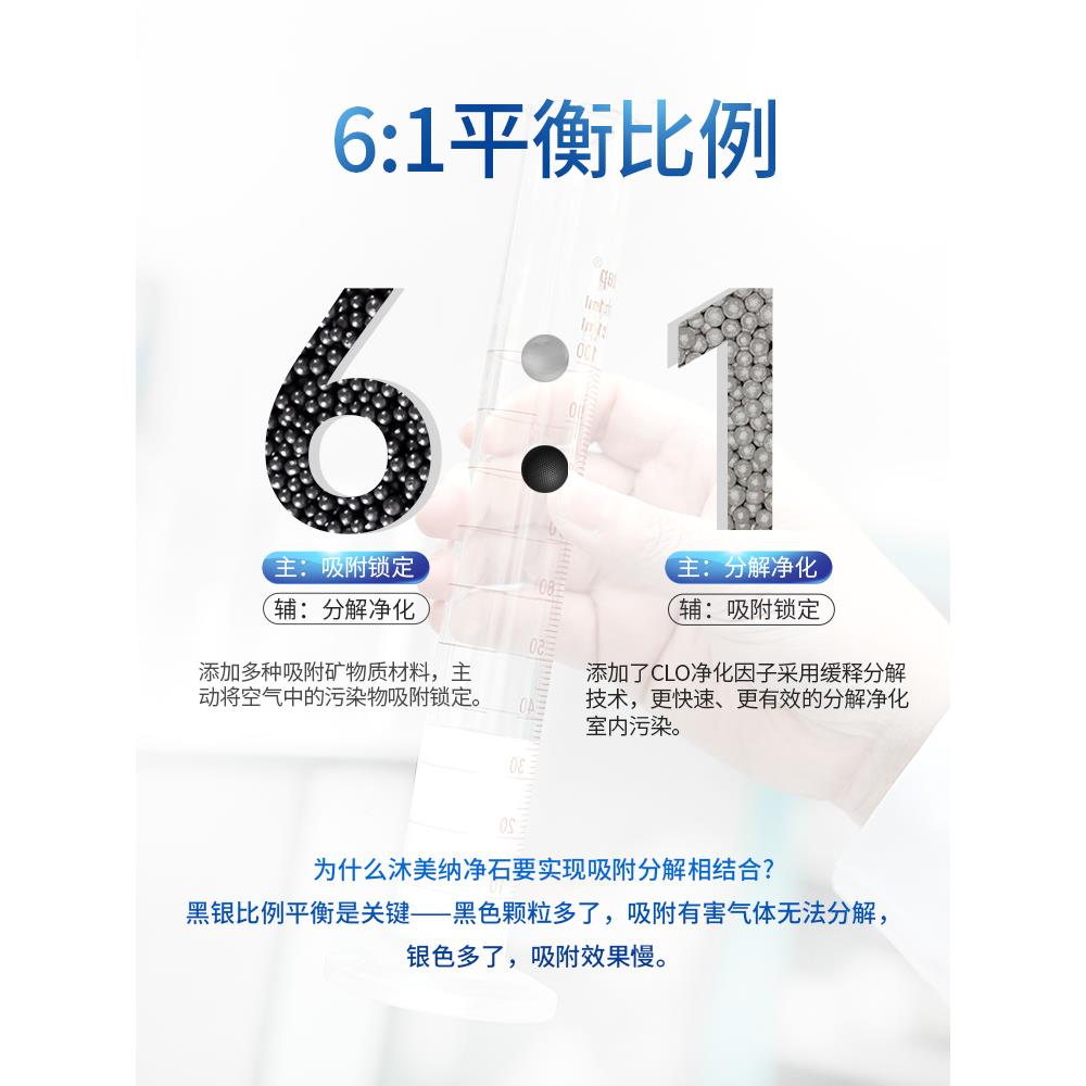 炭净石纳除甲醛活性竹炭包装修家吸用急入住碳包去新房XMM001除味