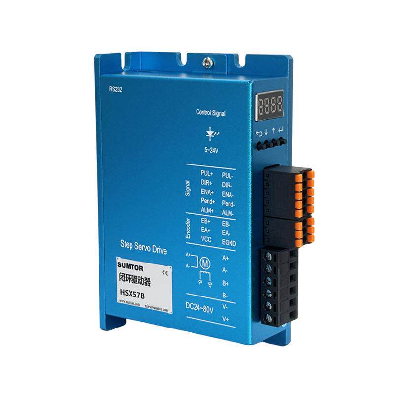 三拓576/6WFW0/8闭H环步进电机驱S动器HSX57B/SX86B数字显示HB控
