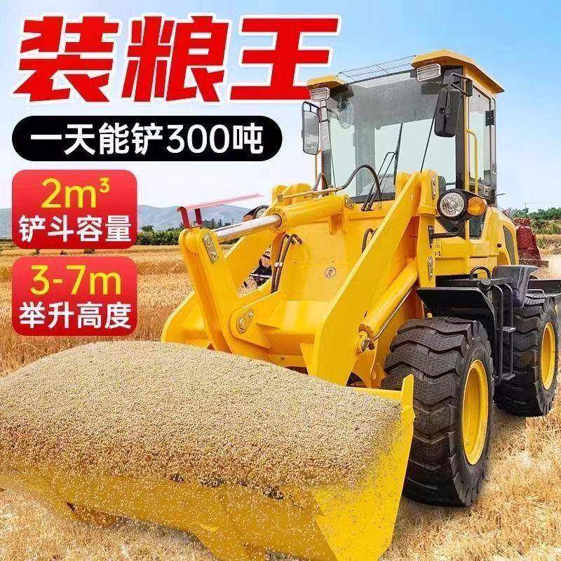 铲车载四268建驱小型多功能筑工程20型装机柴油抓木机矮脚虎装载