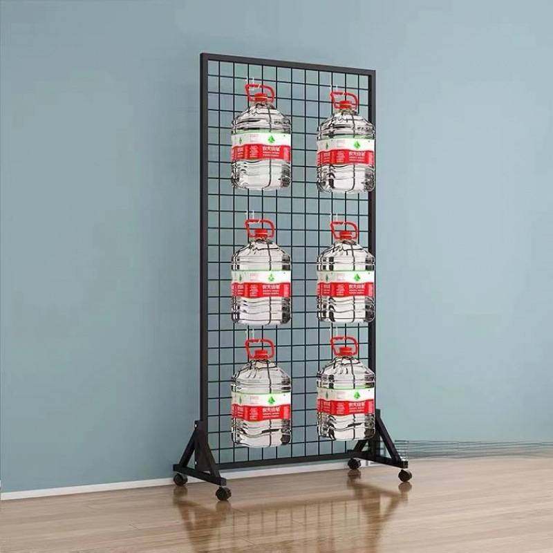 铁艺网格网架落地移动货架立式幼儿园作品展示架铁丝网收纳置物,玩具/童车/益智/积木/模型,垂直悬浮玩具,淘宝优惠券,粉丝福利购,淘宝优惠卷