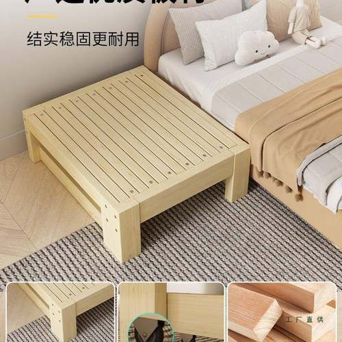 985实木伸床抽拉床小户客厅榻米单人简易推拉床两缩型榻用折叠沙