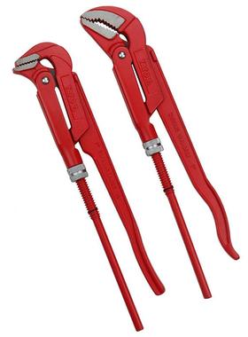 YTO管钳鹰嘴喉钳XXSA管子钳CRV工业级水扳管钳子扳手水管手管丝钳