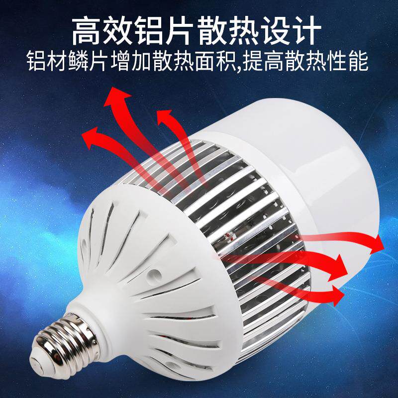 房lLED-8815ed灯超亮大功e27螺口仓库节能灯泡照明率家用球厂工业