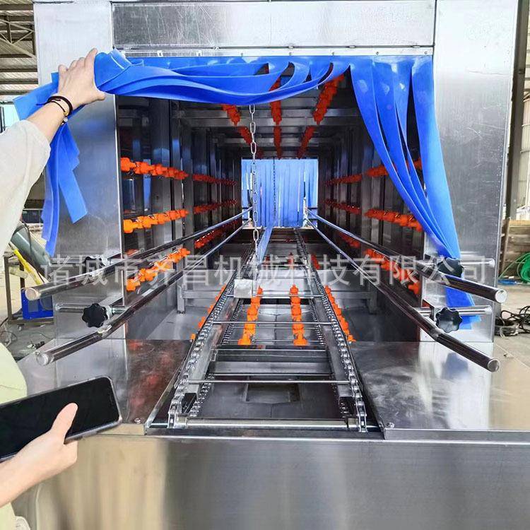 速冻清果蔬TNA清洗设筐备消式面包筐子清洗机猪头肉周毒转筐洗机