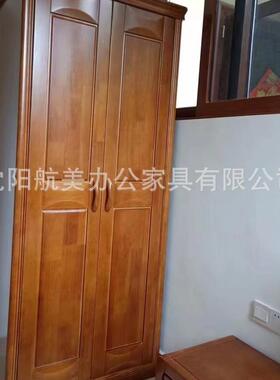沈新阳抚顺本阜营口现溪新中无品牌/式全实木整体衣柜水曲柳代新古典衣柜