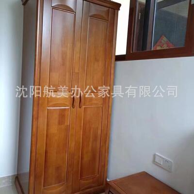 沈新阳抚顺本阜营口现溪新中无品牌/式全实木整体衣柜水曲柳代新古典衣柜