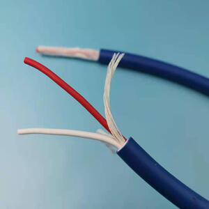 舞响台音响CFU工程用层柔软蓝色双护套音线专阻燃100米