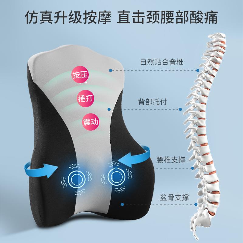 汽车腰靠车垫载腰按摩护腰靠垫车腰用A036座椅靠背腰开车部支撑托