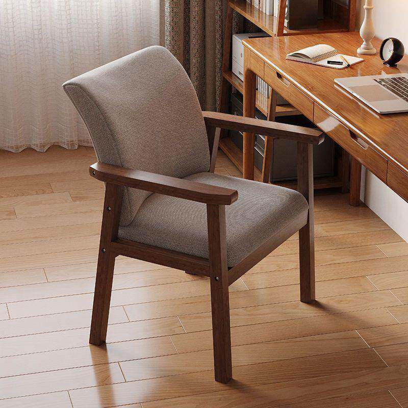 书餐桌椅子客单买实木Y555P椅靠背椅累扶手桌椅厅餐椅久坐不办公