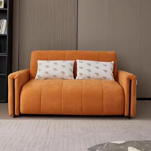 简伸缩沙发电动电动单人折叠两用小户型窄趟约版单人沙发客厅可床