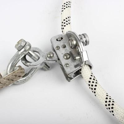 高作业钢缆抓绳锁器防坠落空安全绳自锁器登抓绳攀ASV器钢丝绳自