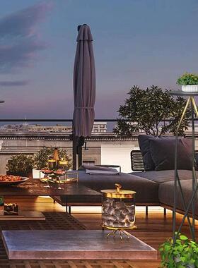 外防水灯草坪灯室外园花墅庭院灯太阳能户别景观VI-CP604灯露台装