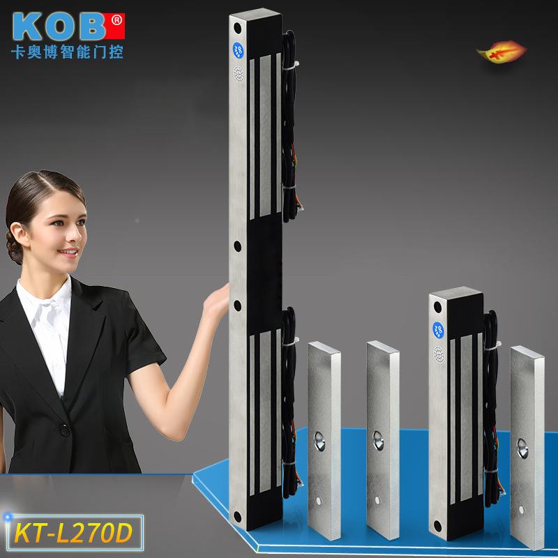 KO4B28无品牌/0KG公斤单钢门磁力锁30不磁锈门禁防水电磁锁双门吸