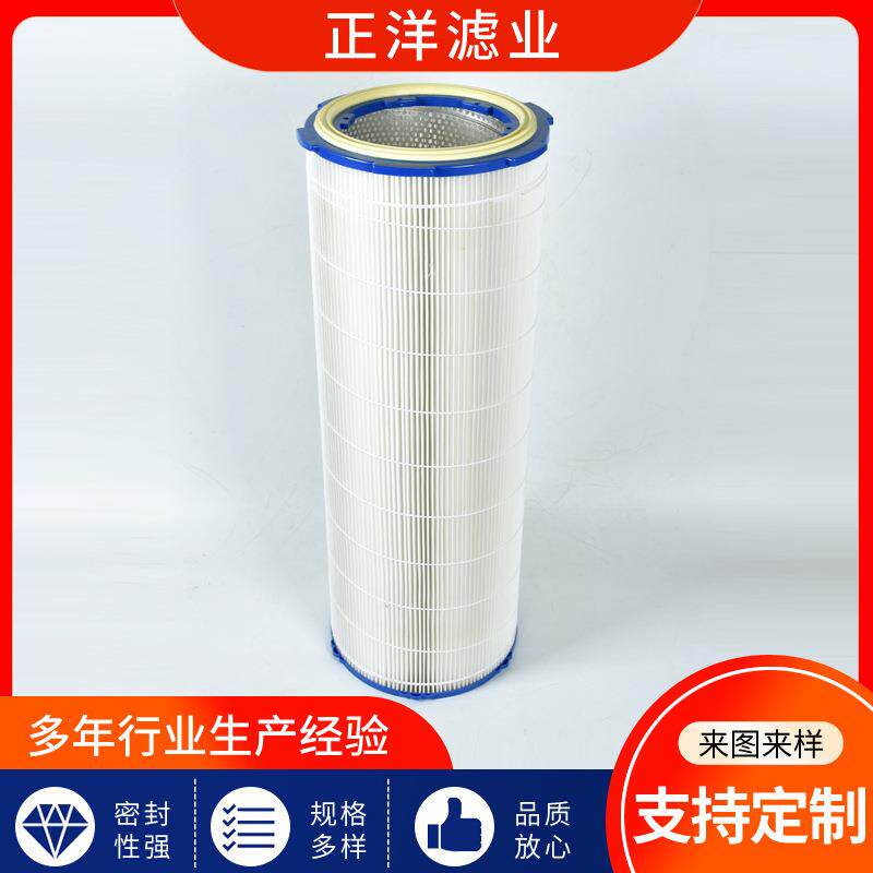 除器尘TPFE覆膜除尘维滤筒喷涂设备除尘器粉尘滤筒聚酯纤除尘六耳