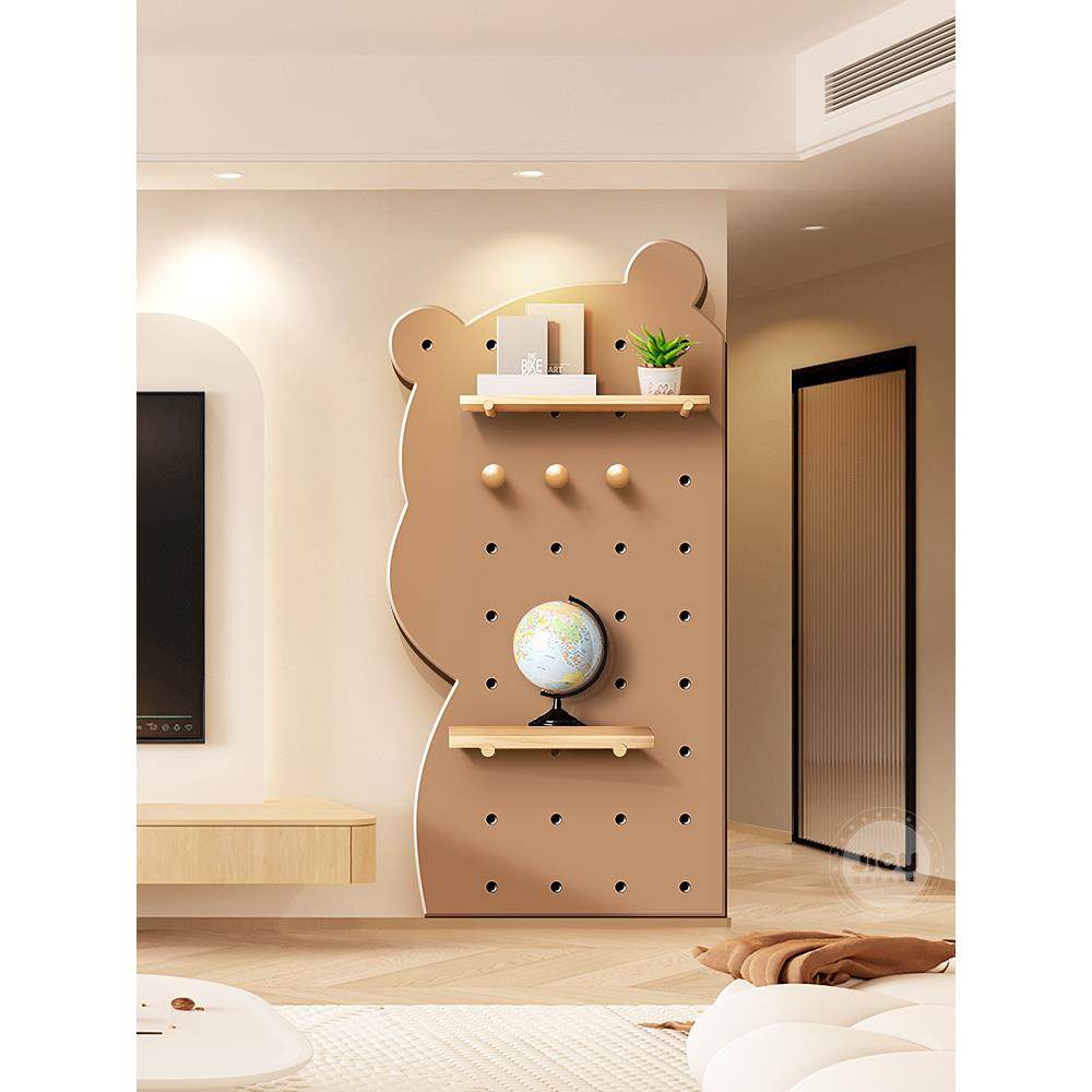 简JO241213约风熊猫玄关洞板装饰正对墙儿卡画洞通潮流挂画客厅童,家居饰品,现代装饰画,淘宝优惠券,粉丝福利购,淘宝优惠卷