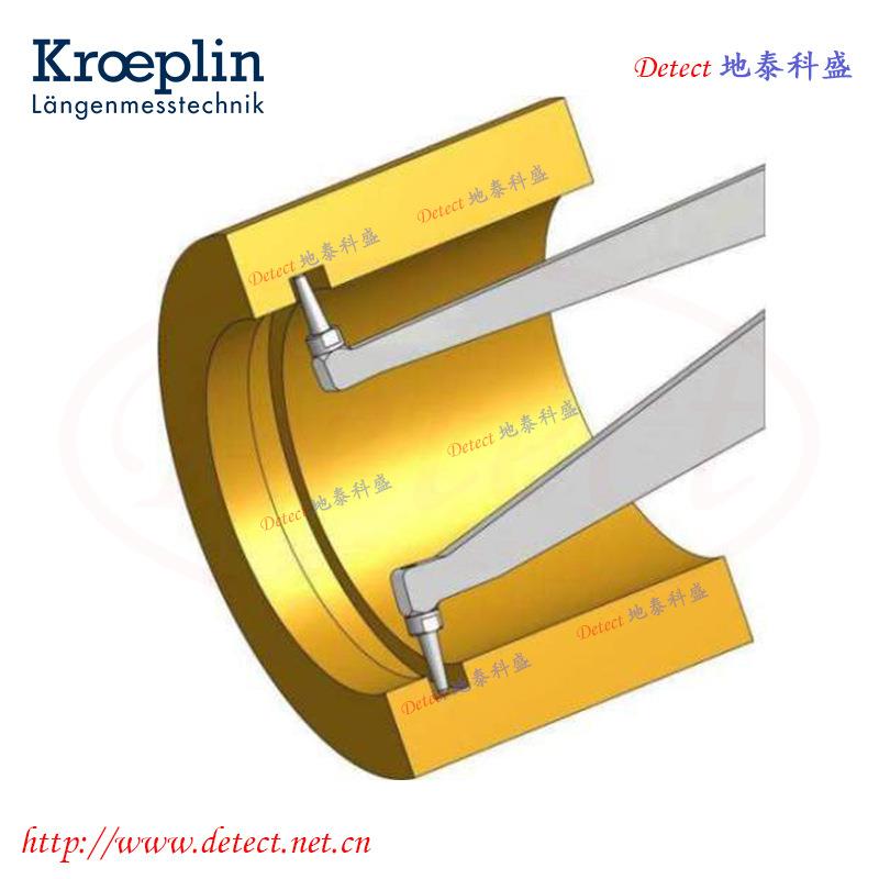 德国KROEPLIN数显4内测卡规LWNX40防水防测油内径量卡尺G440