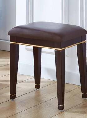 A6T琴美式化式妆椅欧式梳妆台凳子中单古典家用小方940凳古筝钢凳