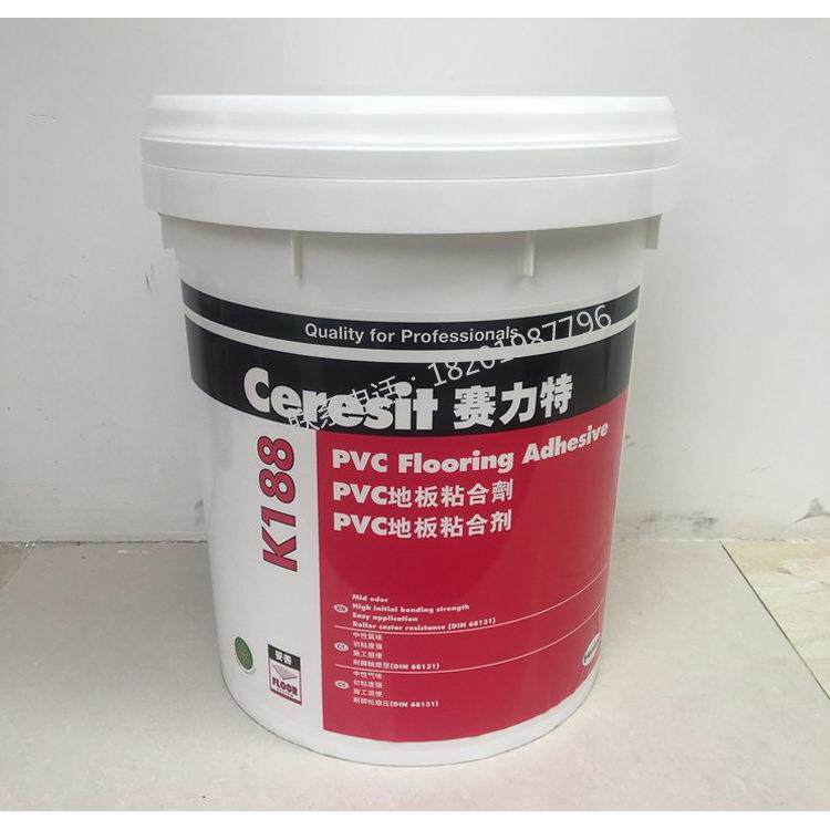 品K1VPR88防水胶新PVC地板革橡胶地板粘合上墙剂性胶水片卷水材