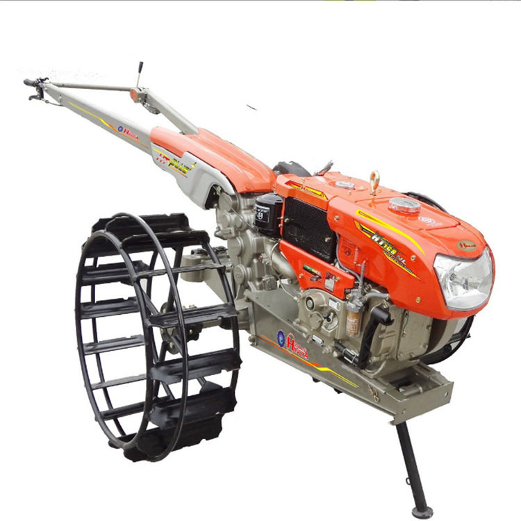 RT140手扶车14HP 15.5HP水田用耕地机圆盘梨耙子广西用手扶