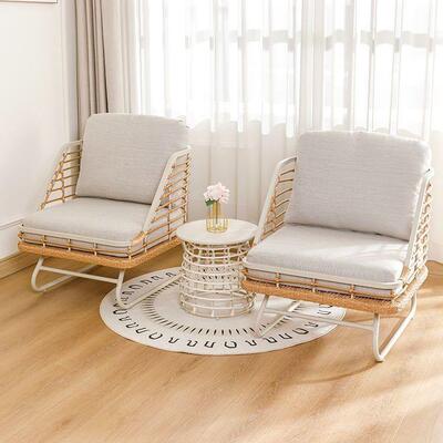 新款户外单沙椅发椅型懒小人椅阳台椅子卧室休闲椅ICD庭人院沙发