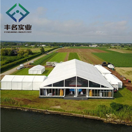 ABS硬体墙铝合金篷房  铝合金工地仓储仓库篷房 Warehouse tent