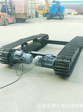 履带式行走车辆制履带计盘设钢电底机驱动履带底CEY盘总成