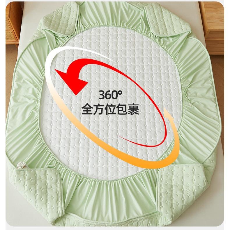 类防水夹棉床笠件脏软单床罩床垫DIR褥席梦隔思保护罩全包床套防A