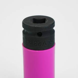 气动加长彩色轮胎螺丝风炮套筒保护轮毂防刮花套筒工具10pcs