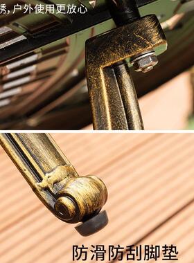 户外桌铸铝椅组合庭院三五件套露欧天花园室外铁艺具家式休HOQ闲