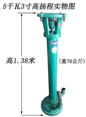 抽泥三泵淤泥类LBYk浆w混泥塘泥沙砂于抽鱼塘桨立式相380V铸铁江