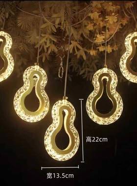 新店款婚庆led月亮个灯饰酒装饰吊灯具创意性月424牙星装饰吊灯星