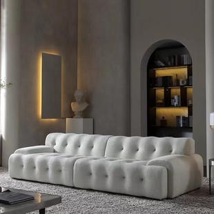 意式 1间艺设计 沙极简罗奇堡写发布现代客厅简约风小户型意空3128