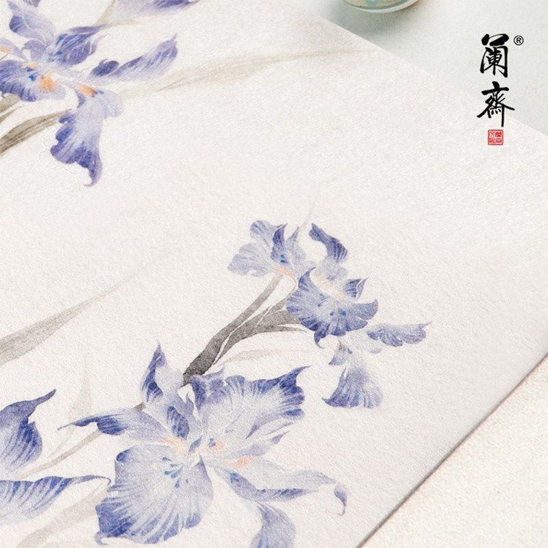 兰斋毛毡垫毛笔书法垫文房四宝创意国潮古风写字垫国画毛毡垫加厚