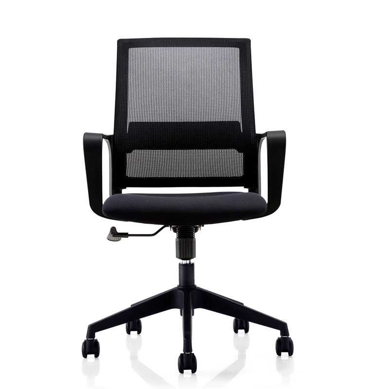 简约办公室转椅麻将室培训室员工椅 会议室弓形椅电脑网椅学生椅