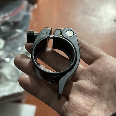 折叠车坐管夹座管夹40mm钢架坐管33.9坐管用