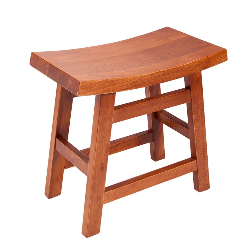 康熙实木凳板凳梳妆凳小矮凳高脚木凳换鞋凳 浴室木凳招财凳