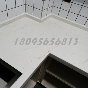 合肥石英石岩板橱柜台面大理石窗台板飘窗石门槛过门石卫生间台面