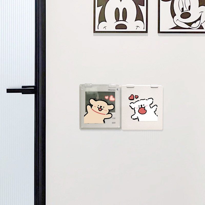 插座遮挡装饰智能开关中央空调控制面板遮挡盖防溅盒防误触开关罩