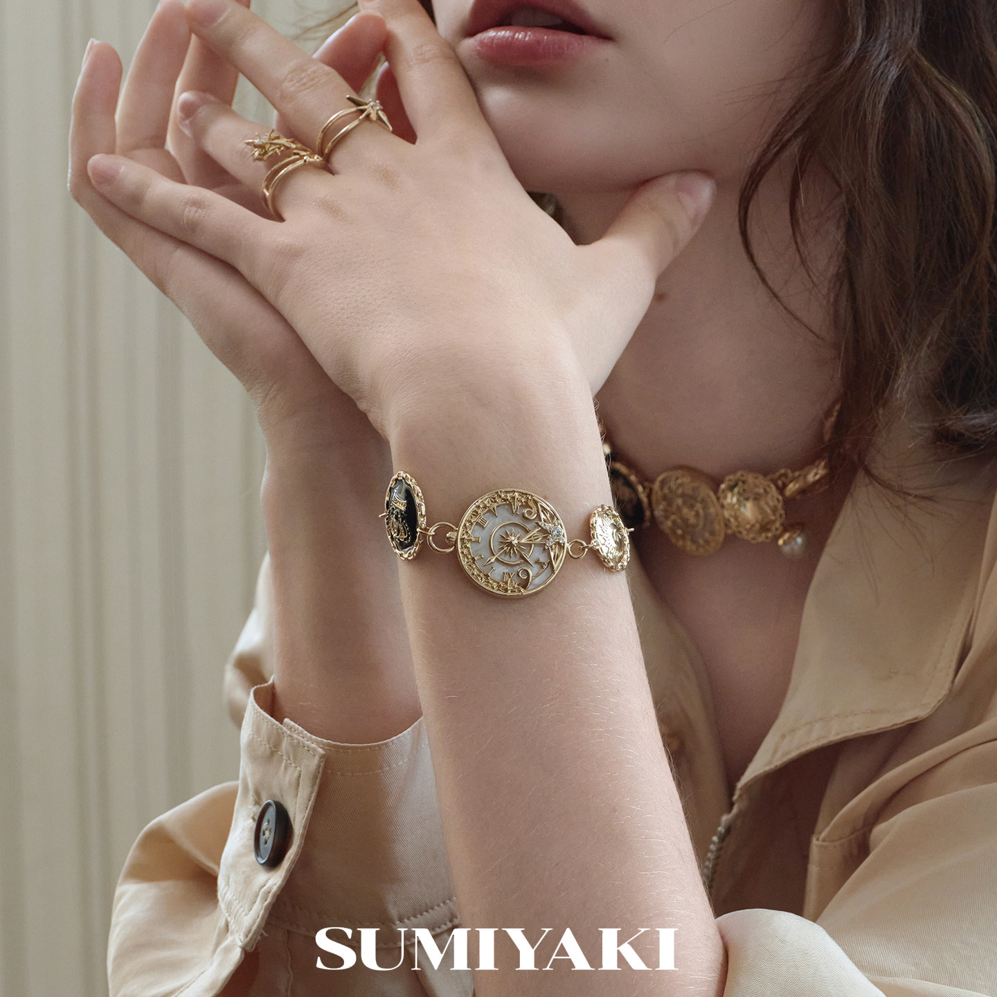 SUMIYAKI宿命复古轻奢手链图片