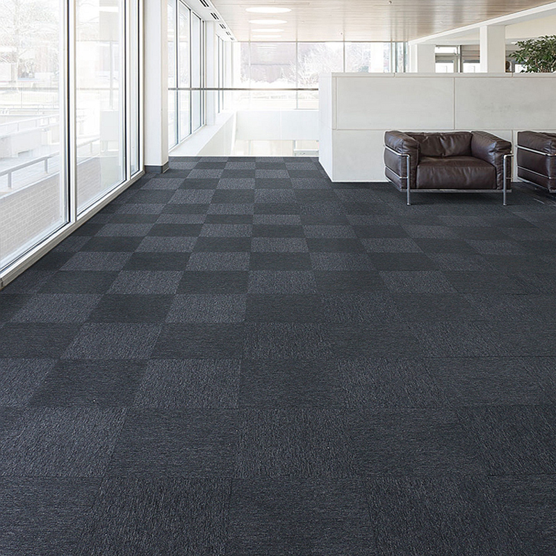 单片出售 丙纶方块拼接地毯5050大面积商用办公室写字楼PVC沥青
