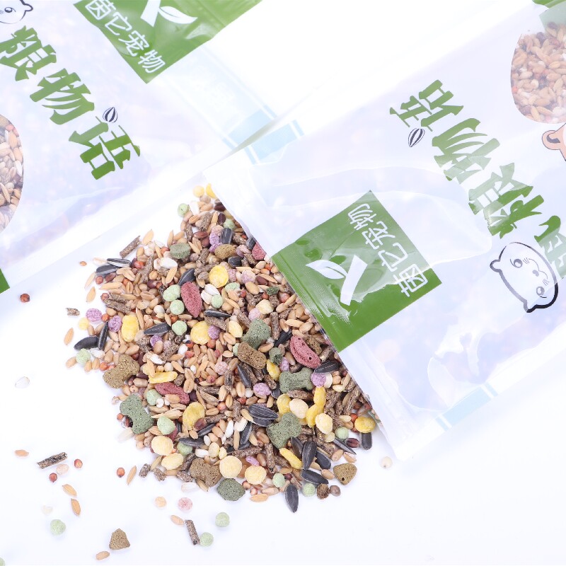 鼠粮仓鼠粮食营养五谷金丝熊饲料仓鼠零食粮茵它鼠粮物语500g两包