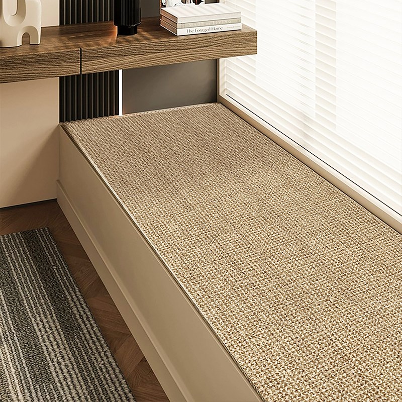 飘窗垫窗台垫子2024新款房间床边阳台垫防滑轻奢高级感秋冬厚地毯